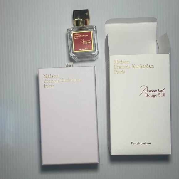 EMPTY Baccarat Rouge 540 70 ml 2.4 fl.oz. empty box and bottle - Picture 1 of 6